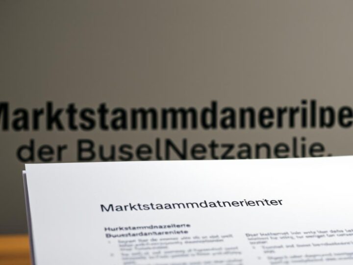 Marktstammdatenregister der Bundesnetzagentur