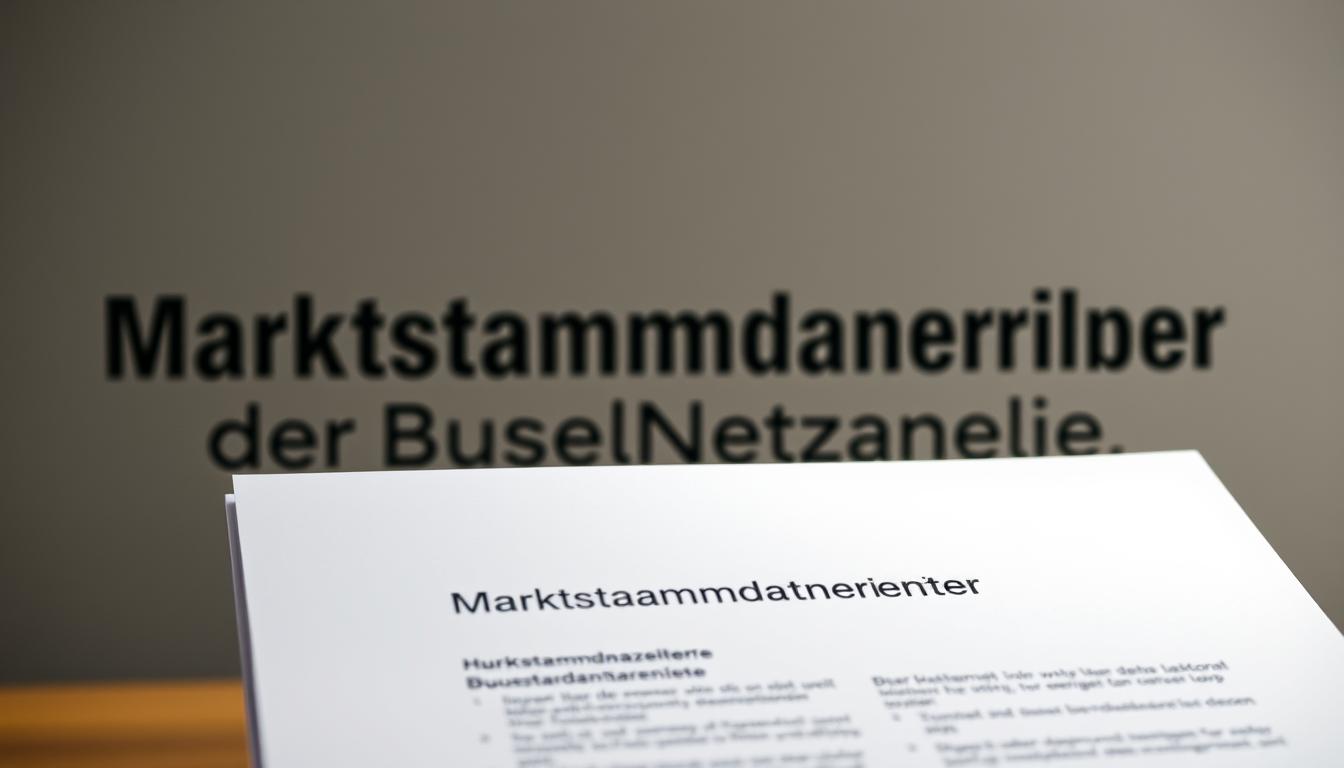 Marktstammdatenregister der Bundesnetzagentur