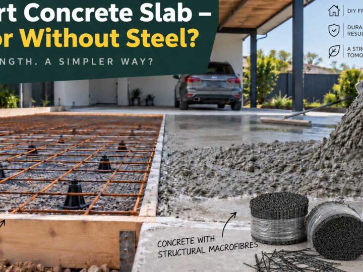 Carport-Bodenplatte betonieren – braucht man eine Stahlbewehrung?